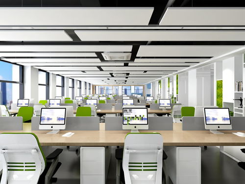 科技与人文交融 合肥信息技术公司办公室装修设计效果图赏析